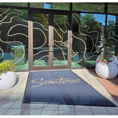 Outdoor or Indoor Logo Entry Mat - Brand Ambassador Logo Floor Mat - 12' X 20'